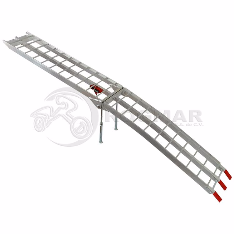RAMPA ALUMINIO ESCALERA C/ SOPORTE CARGA MAX. 1500LB, RAMPA ABIERTA: 226X29.5X5CM, CERRADA: 116X29.5X5CM (PIEZA)