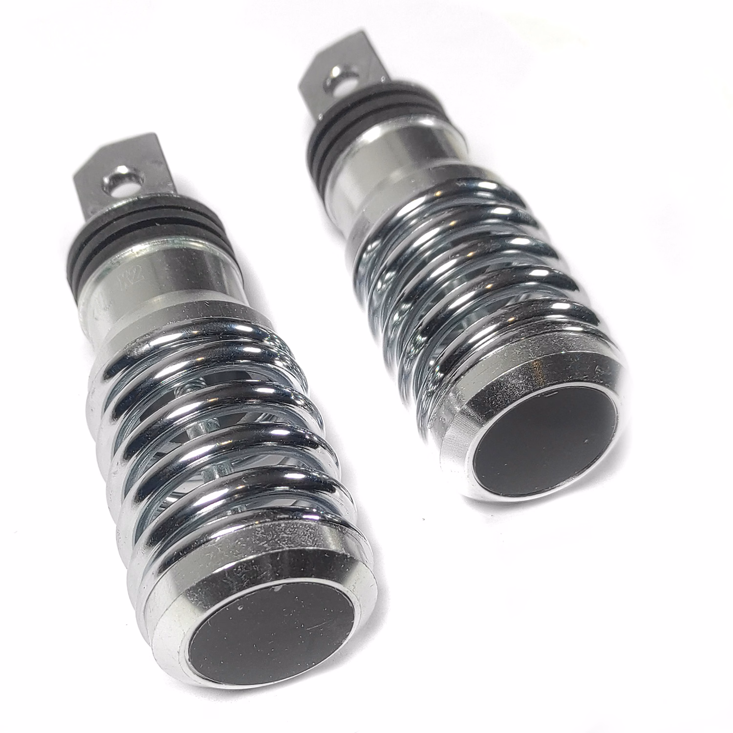 POSAPIES ALUMINIO PLATA TECHX2 UNIVERSALES (JUEGO)