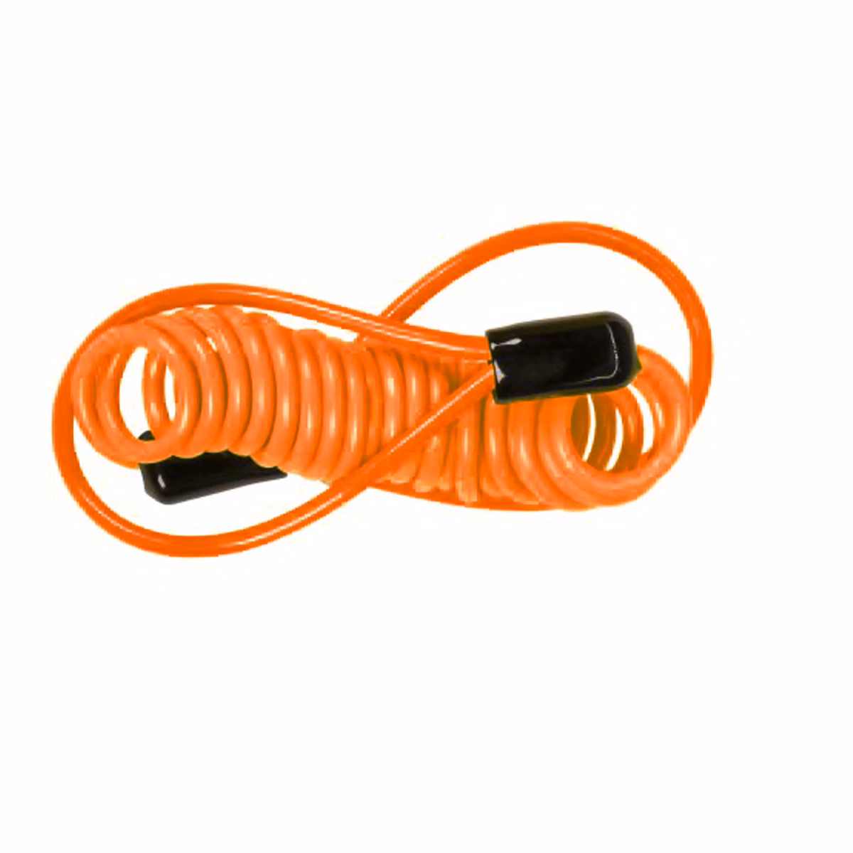 CABLE RECORDATORIO DE CANDADO NARANJA FLUORESCENTE