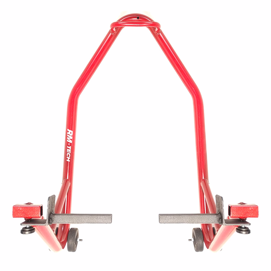 CABALLETE RMTECH ROJO PARA MOTOS MAX. 400CC