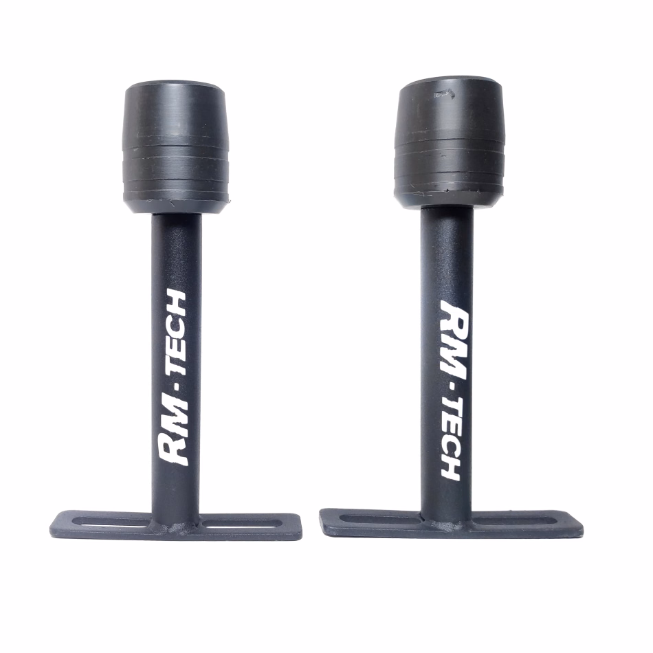 SLIDER RMTECH ACERO NEGRO UNIVERSAL SIN BURRERA (PAR)