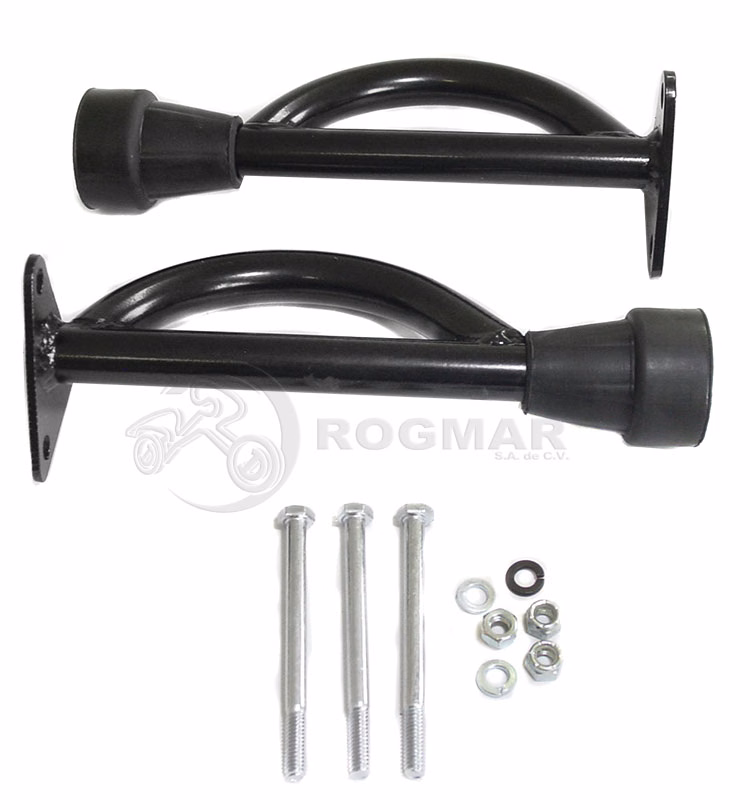 SLIDER RMTECH ACERO NEGRO P/ DM-200, P/ SPARTA (JUEGO) MOD. 2