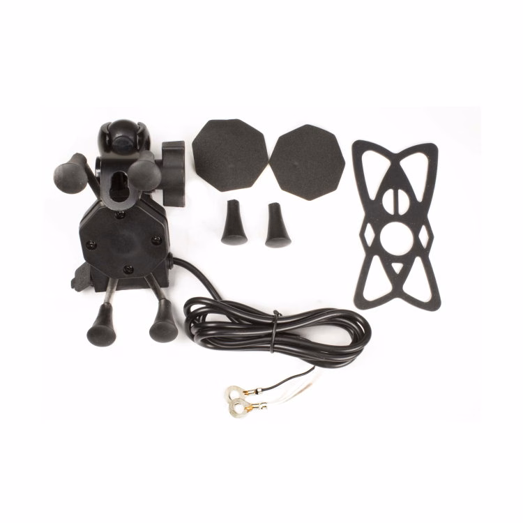 CARGADOR PARA CELULAR CON SOPORTE CG-PH01VOLTAJE DE ENTRADA: 12-24V, VOLTAJE DE SALIDA: 5V 2.1A