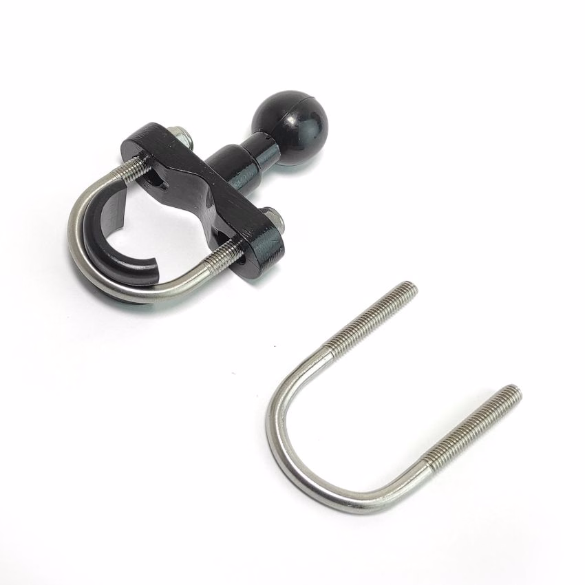 SOPORTE DE MANUBRIO TIPO "U" PARA CARGADOR DE CELULAR (JUEGO)