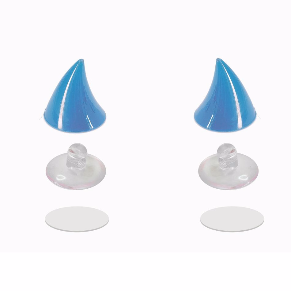 CUERNO PARA CASCO AZUL (PAR)