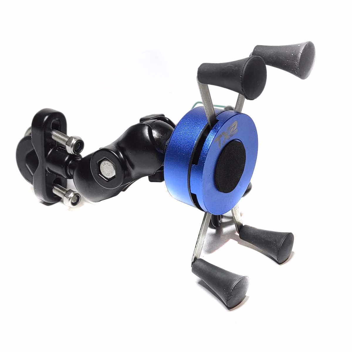 CARGADOR PARA CELULAR TECHX2 CON SOPORTE SGC 07-AZUL VOLTAJE DE ENTRADA: 12-24V, VOLTAJE DE SALIDA: 5V 2.1A
