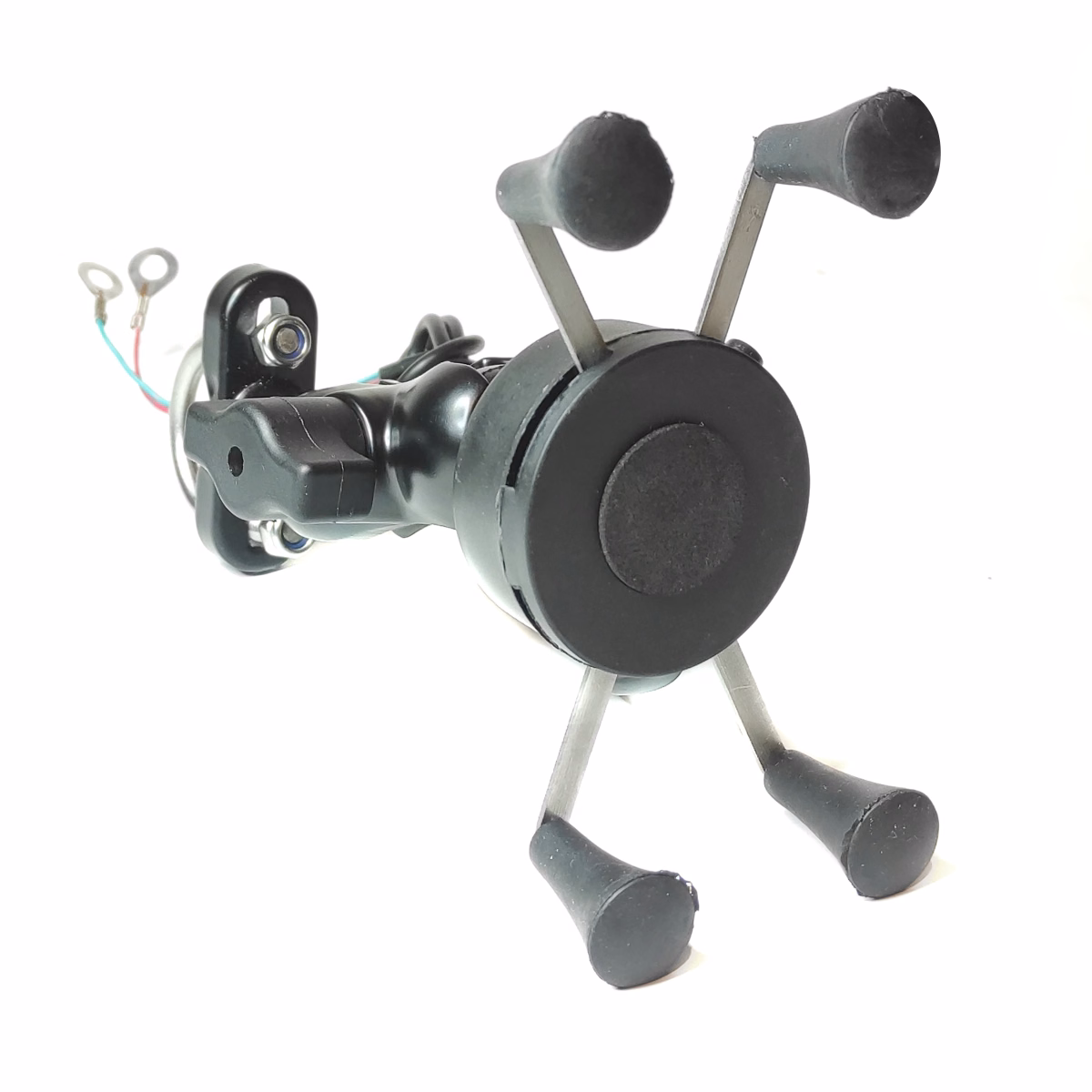 CARGADOR PARA CELULAR TECHX2 CON SOPORTE SGC 11-NEGRO VOLTAJE DE ENTRADA: 12-24V, VOLTAJE DE SALIDA: 5V 2.1A