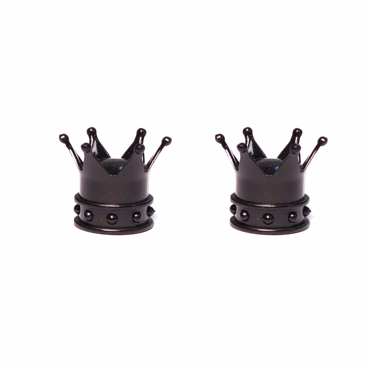 TAPON VALVULA TIPO CORONA NEGRO (PAR)