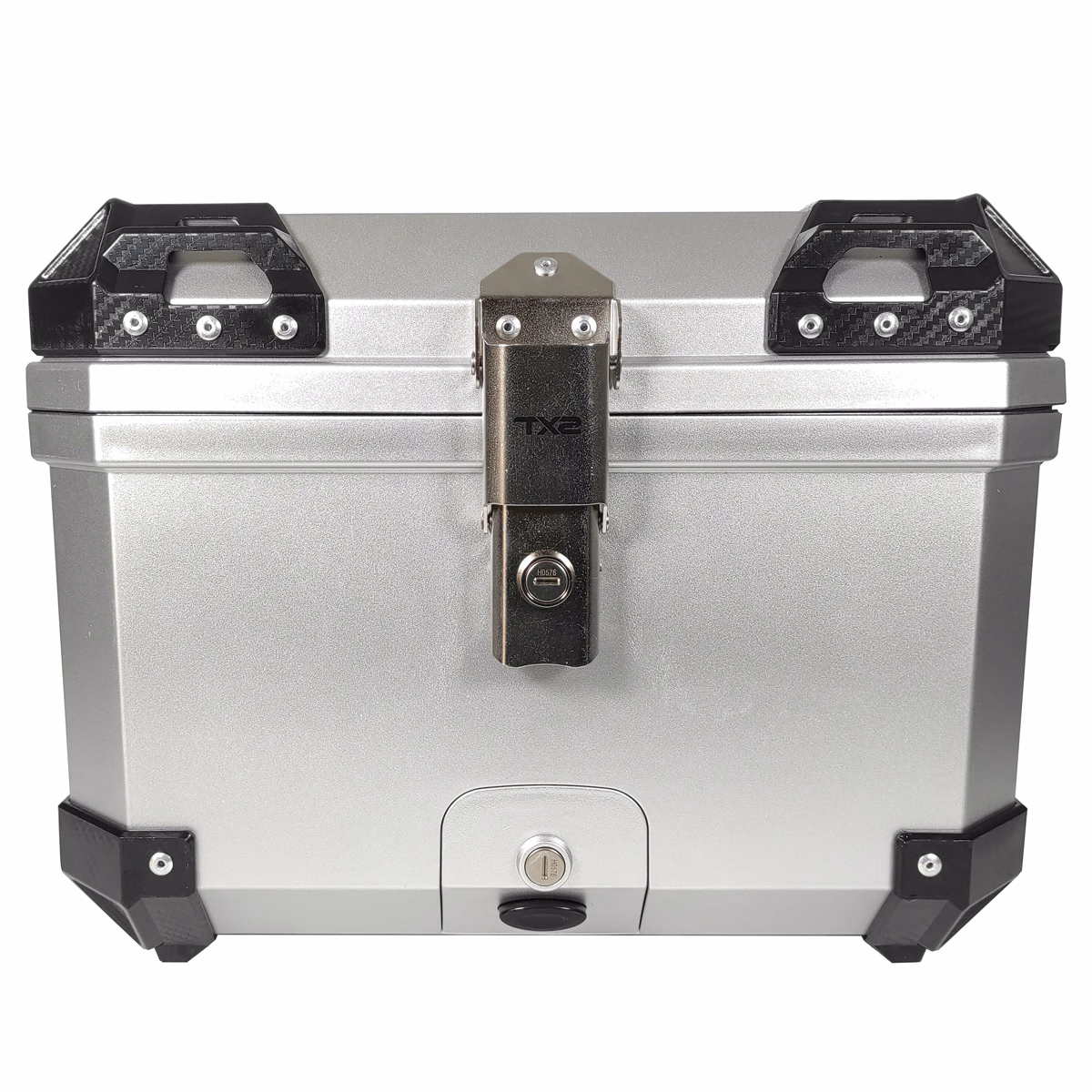 CAJUELA CUADRADA 45L PLASTICO TX2 PLATA HF45