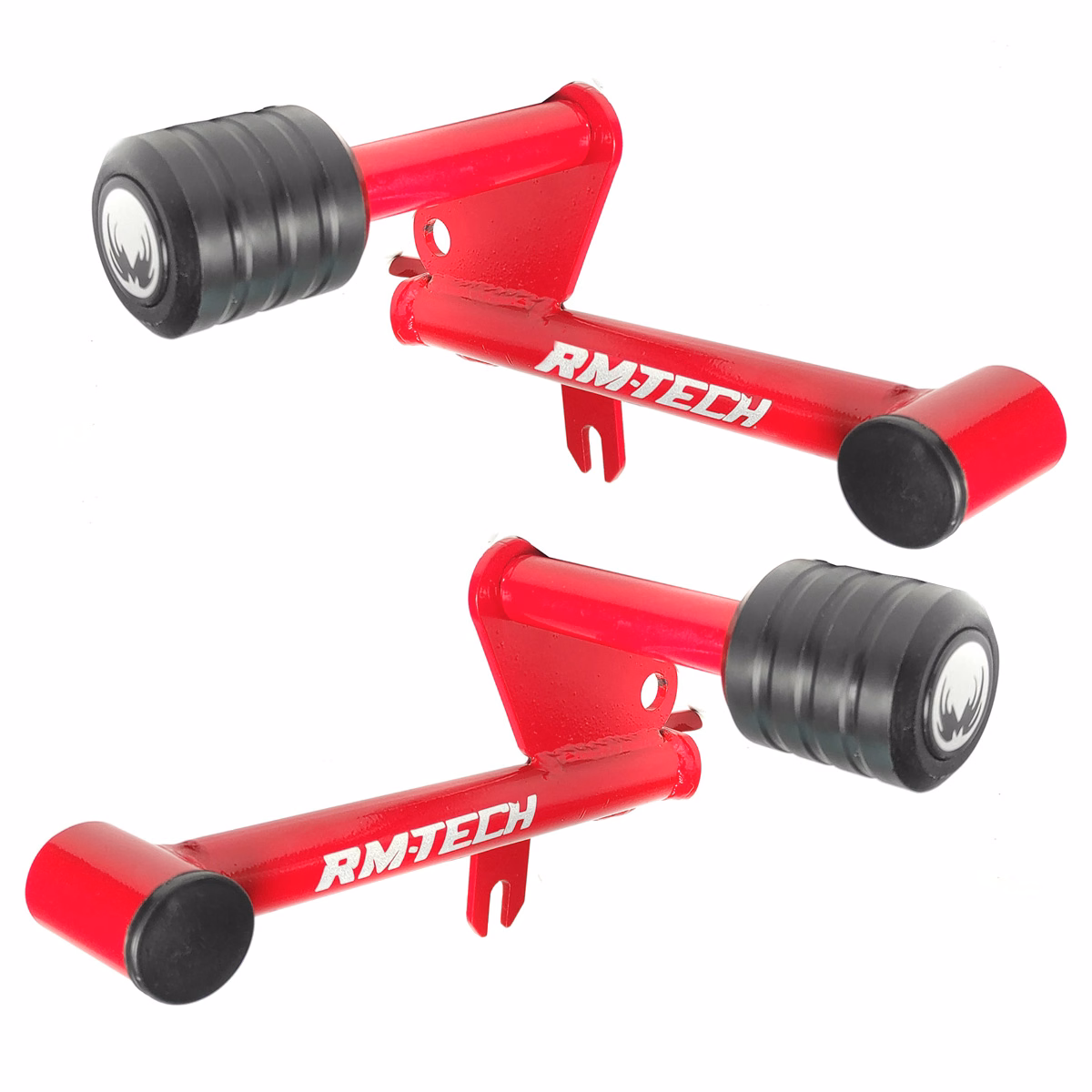 SLIDER RMTECH ACERO ROJO P/ VORT-X 200 (JUEGO)