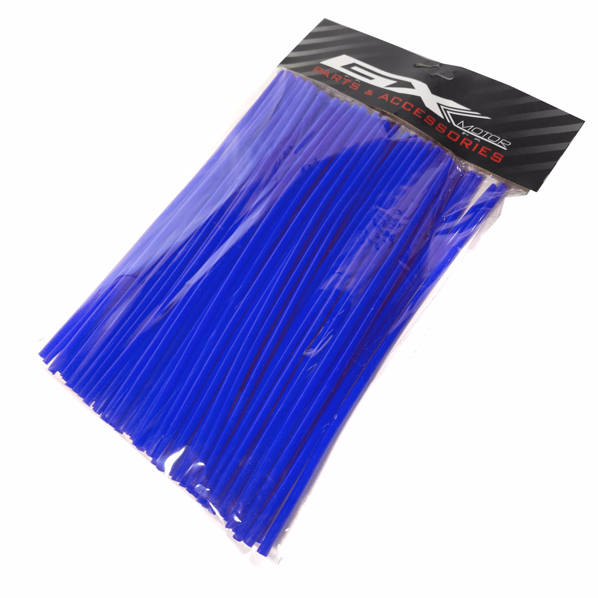 POPOTE AZUL MARINO CUBRE RAYOS MOTOCICLETA 260MM X 6MM (BOLSA C/ 72 PIEZAS)