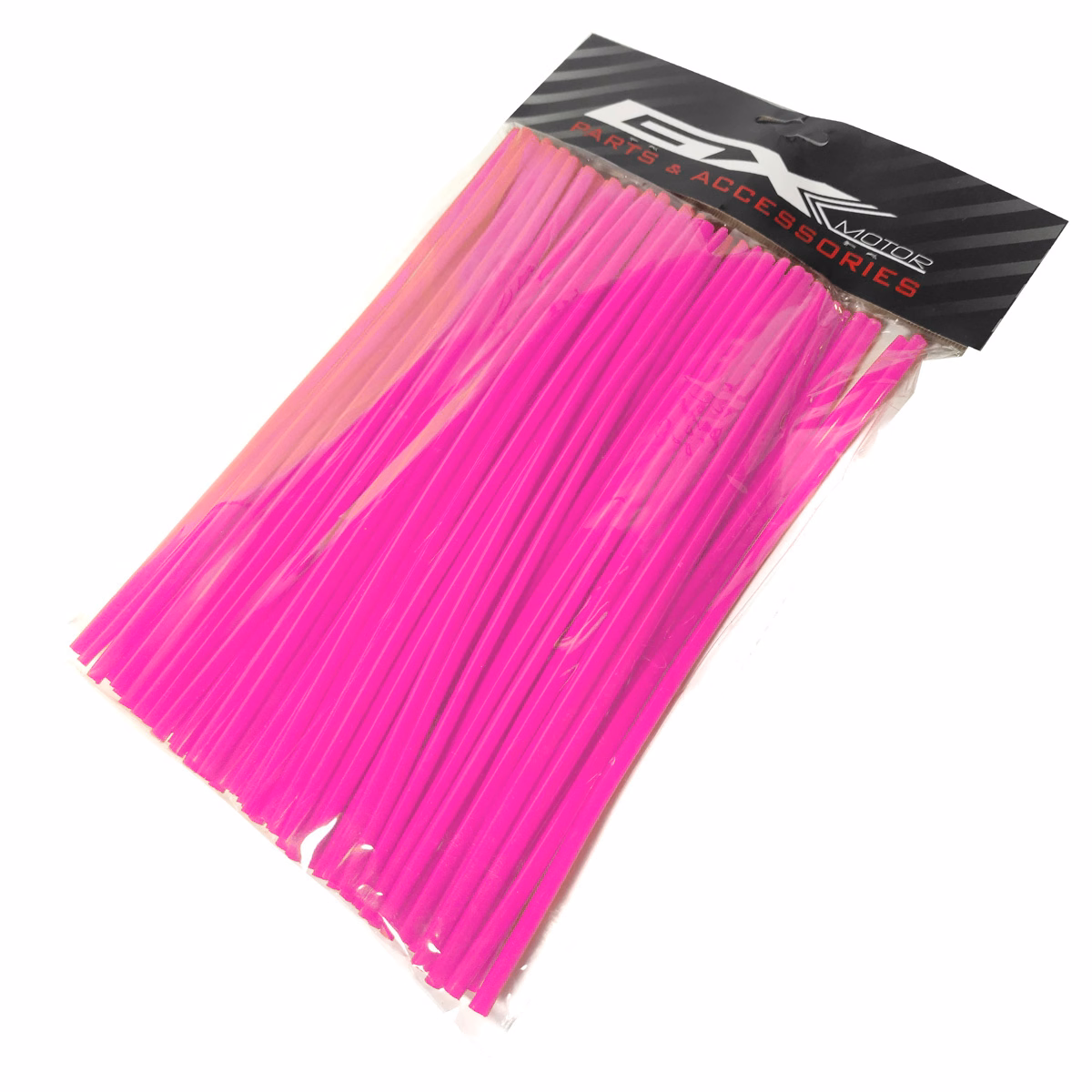 POPOTE ROSA CUBRE RAYOS MOTOCICLETA 260MM X 6MM (BOLSA C/ 72 PIEZAS)