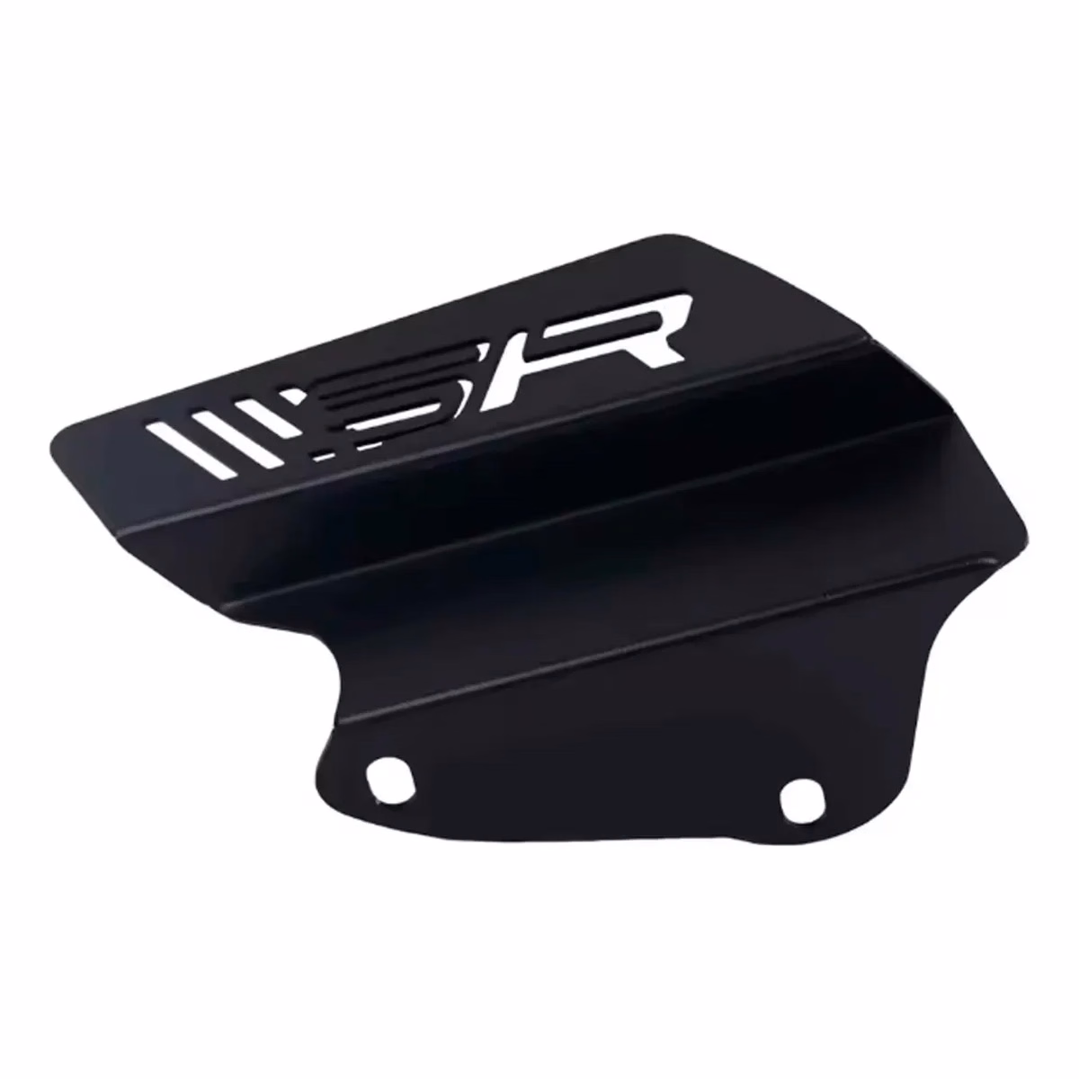CUBRE CADENA TRASERO ALUMINIO NEGRO P/ 450SR