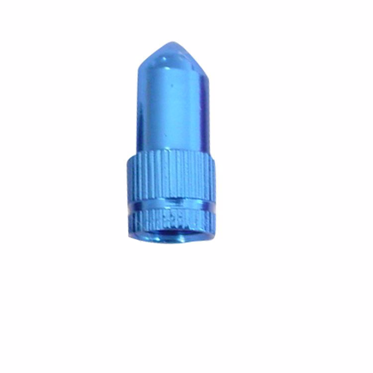 TAPON VALVULA ALUMINIO AZUL G-16 (PRECIO POR PAR) (VENTA MINIMA 10 PARES)