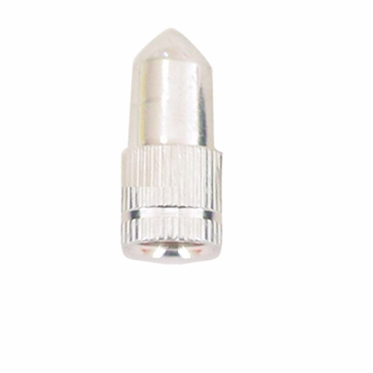 TAPON VALVULA ALUMINIO PLATA G-16 (PRECIO POR PAR) (VENTA MINIMA 10 PARES)