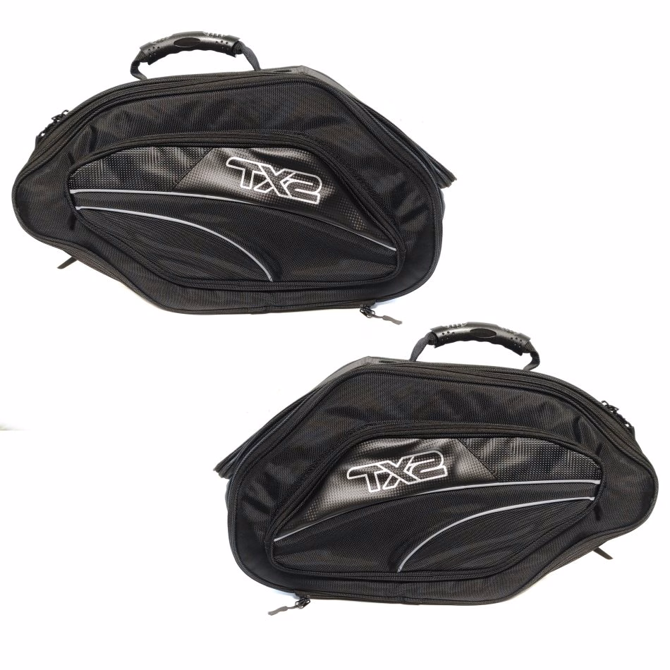 MALETAS LATERALES NEGRAS IMPERMEABLES TECHX2 34L JS03 (PAR)
