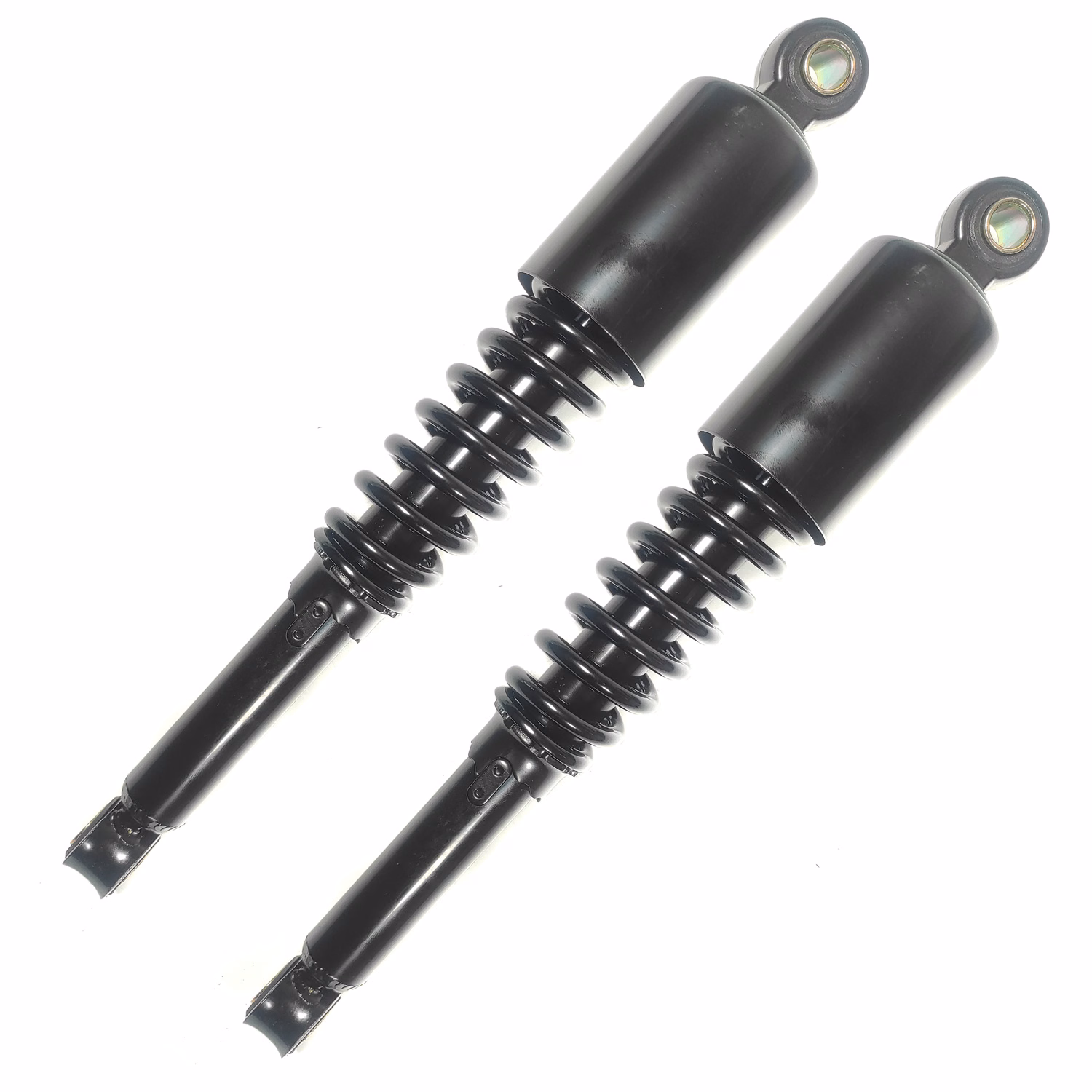AMORTIGUADOR TRASERO P/ FT-150 GRAFITO, P/ DT-125 DELIVERY, P/ FT-125 DELIVERY, P/ FT-125 CLASICA, P/ FT-150TS (PAR)