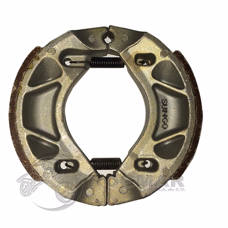 BALATAS SUNGO TRASERAS C/ RESORTES P/ CRYPTON T-110  '13 (JUEGO)