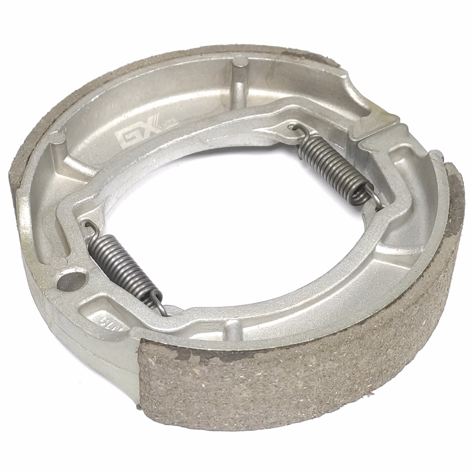 BALATAS TRASERAS C/ RESORTES P/ WS-150 '08-'19, P/ WS-175 '12-'18, P/ FT-125 '08-'16, P/ WS-150/175 SPORT '17-'26, P/ MODERNA-175 '18-'25, P/ XS-150 '10-'12, P/ DS-150 '06-'26, P/ DT-150 CLASICA '17-'24 (JUEGO)