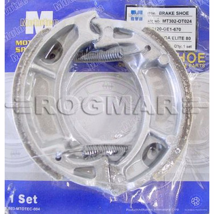 BALATAS SUNGO TRASERA/DELANTERA C/ RESORTES P/ ELITE-80/XR-80 (JUEGO)