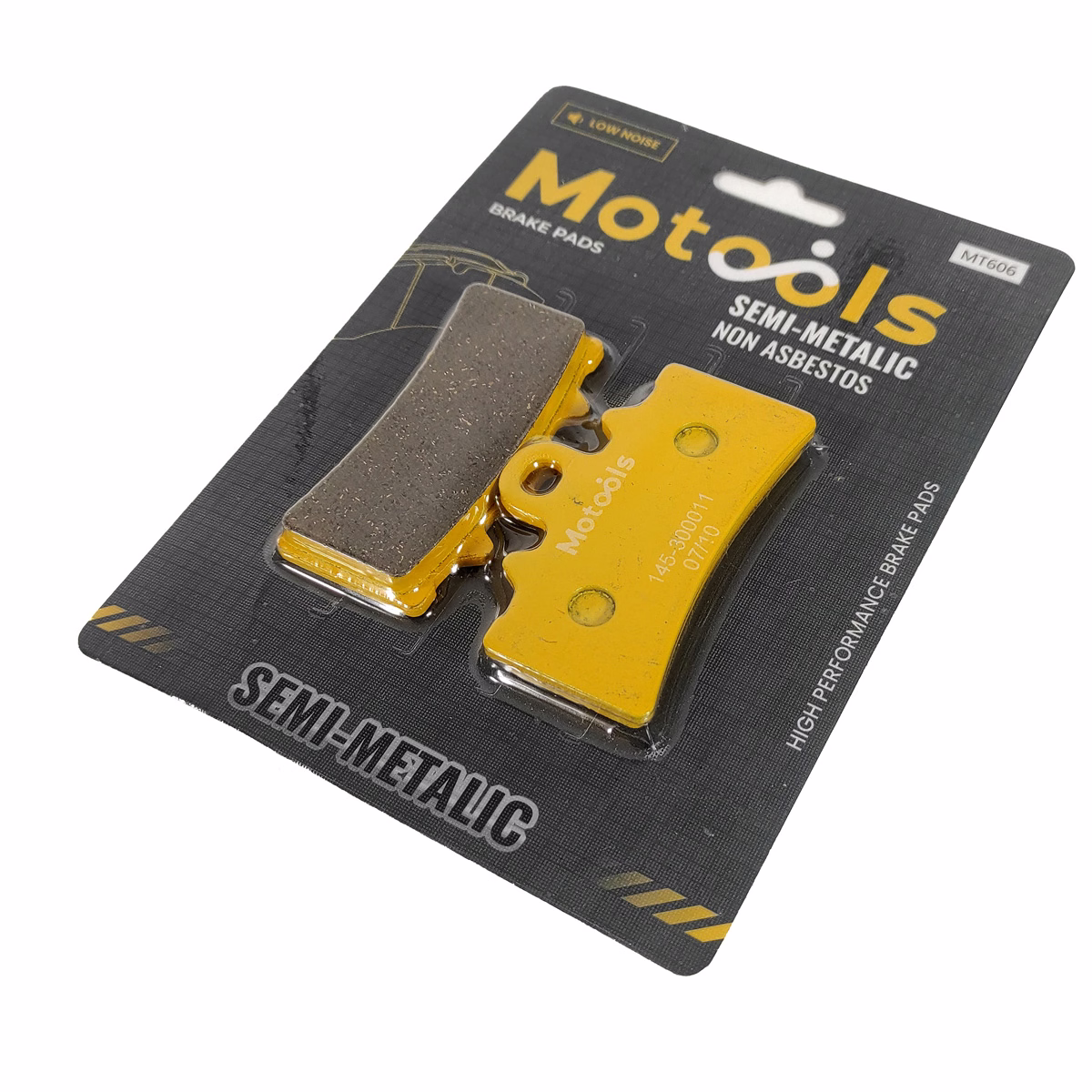 BALATAS DISCO DELANTERAS MOTOOLS (606) P/ DOMINAR 400UG, P/ DOMINAR 400 TOURING, P/ DOMINAR 250, P/ BMW G310R, P/ RC390, P/ DUKE 200, P/ DUKE 250 (JUEGO)