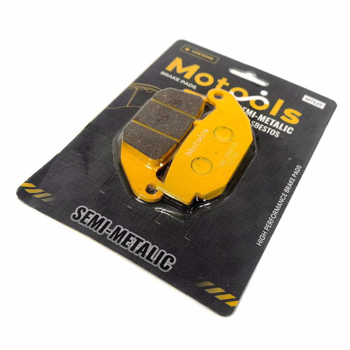 BALATAS DISCO TRASERAS MOTOOLS (629) P/ INVICTA 150, P/ CB-160, P/ CB190R, P/ ROCKETMAN 250, P/ SCREAMER 250, P/ THUNDERSTAR 250 (JUEGO)