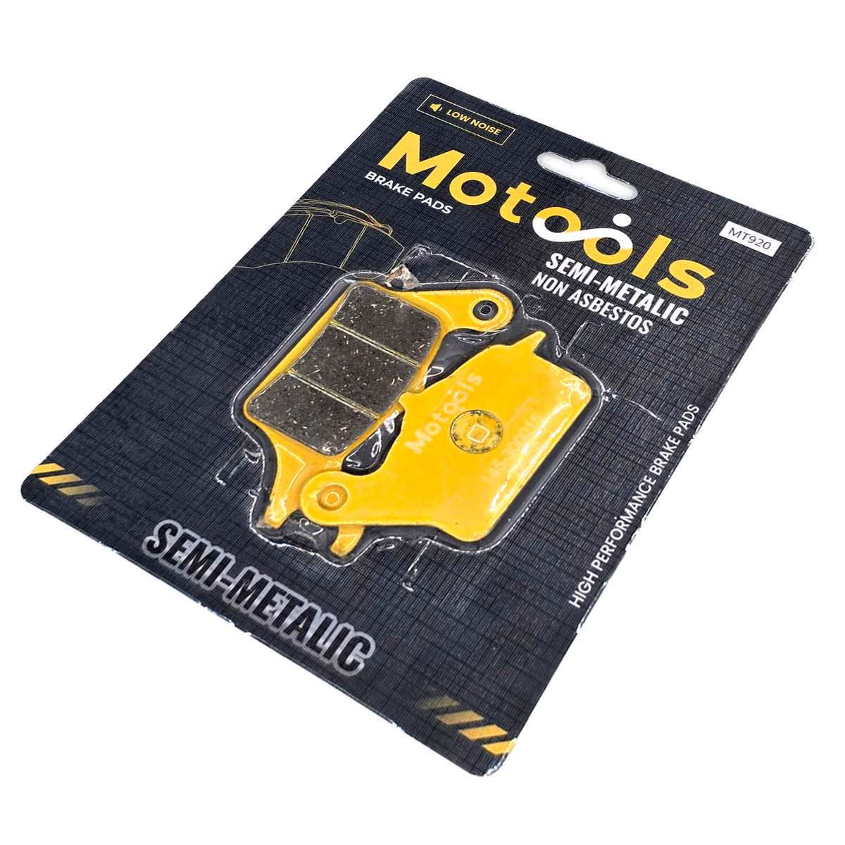 BALATAS DISCO DELANTERAS MOTOOLS (920) P/ WAVE 110 '17-'24, P/ CUB-125 '19-'22 (JUEGO)