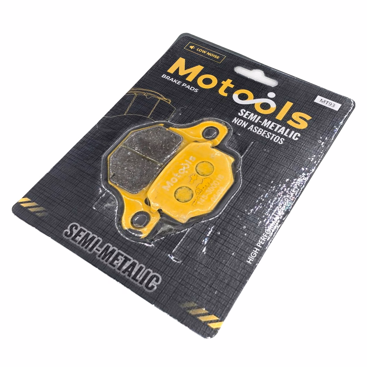 BALATAS DISCO DELANTERAS MOTOOLS (93) P/ GN-125F, P/ GN-125, P/ GS-125, P/ GX-125 SPEED, P/ REBELLIAN 250 '20-'21 (JUEGO)