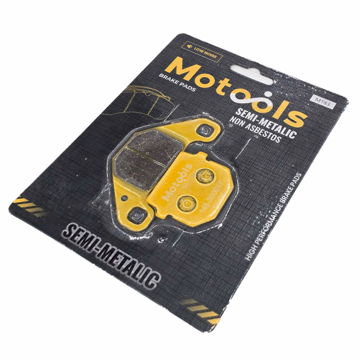 BALATAS DISCO DELANTERAS MOTOOLS (83) P/ ATV 150 / 180 / 200, P/ RC-125 '20-'22, P/ SPTFIRE 250 '23-'24, P/ RC-150 '16-'24 (JUEGO)