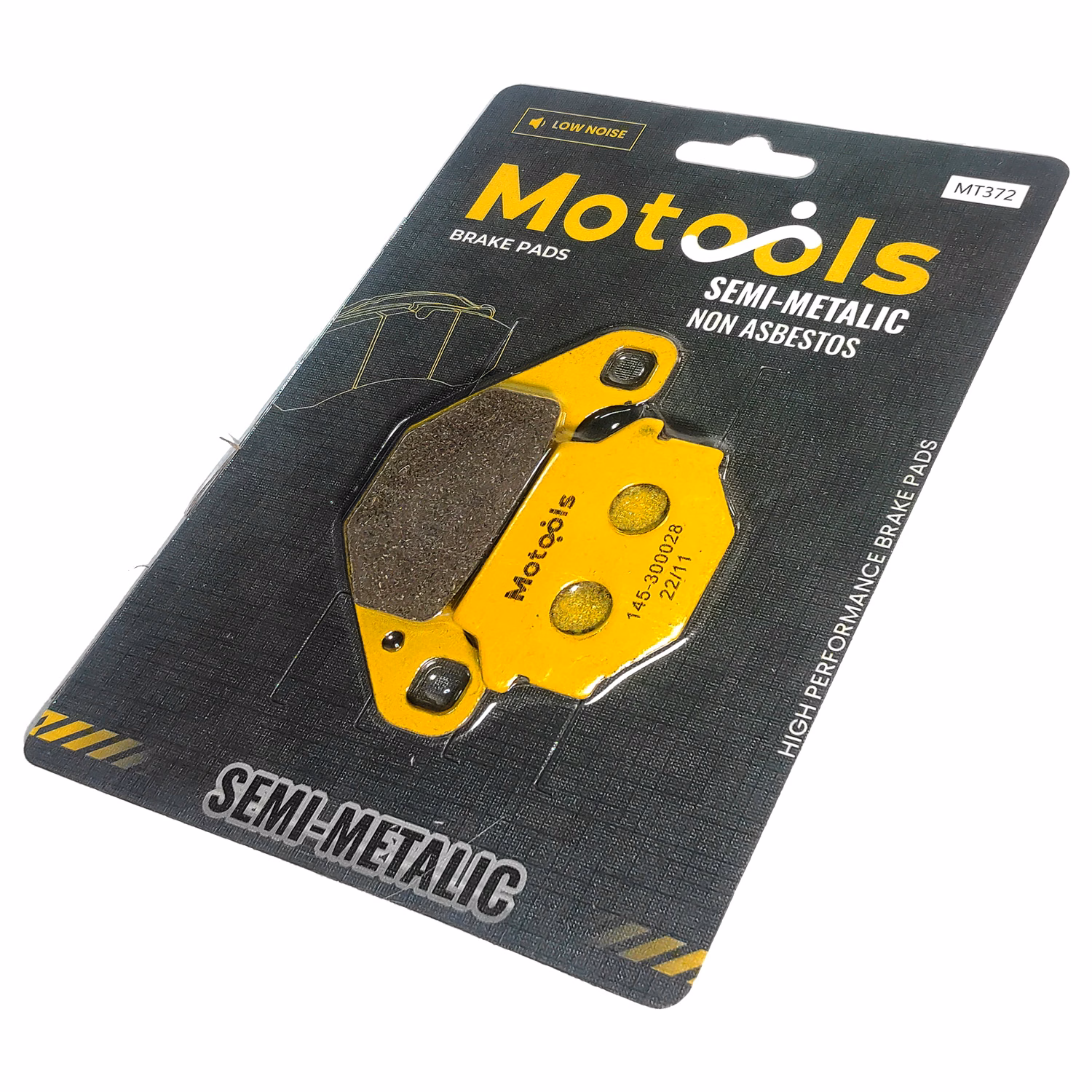 BALATAS DISCO TRASERAS MOTOOLS (372) P/ ATV 250 '14-´24 (JUEGO)
