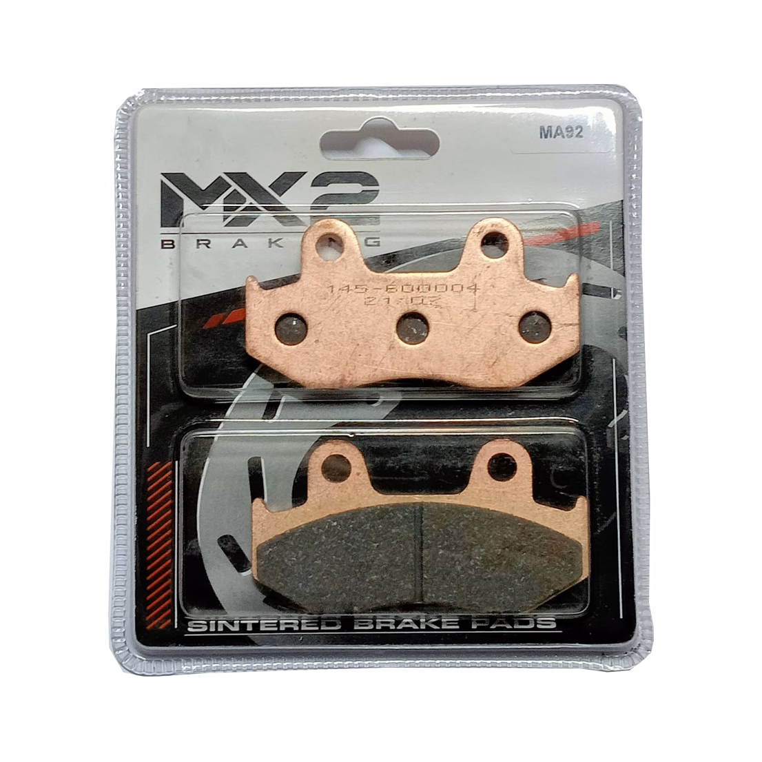BALATAS DISCO MX2 MX-F020 SNT (92) P/ CR-125R '84-'86, P/ CR-250R '84-'86, P/ TRX-250R '86-'89