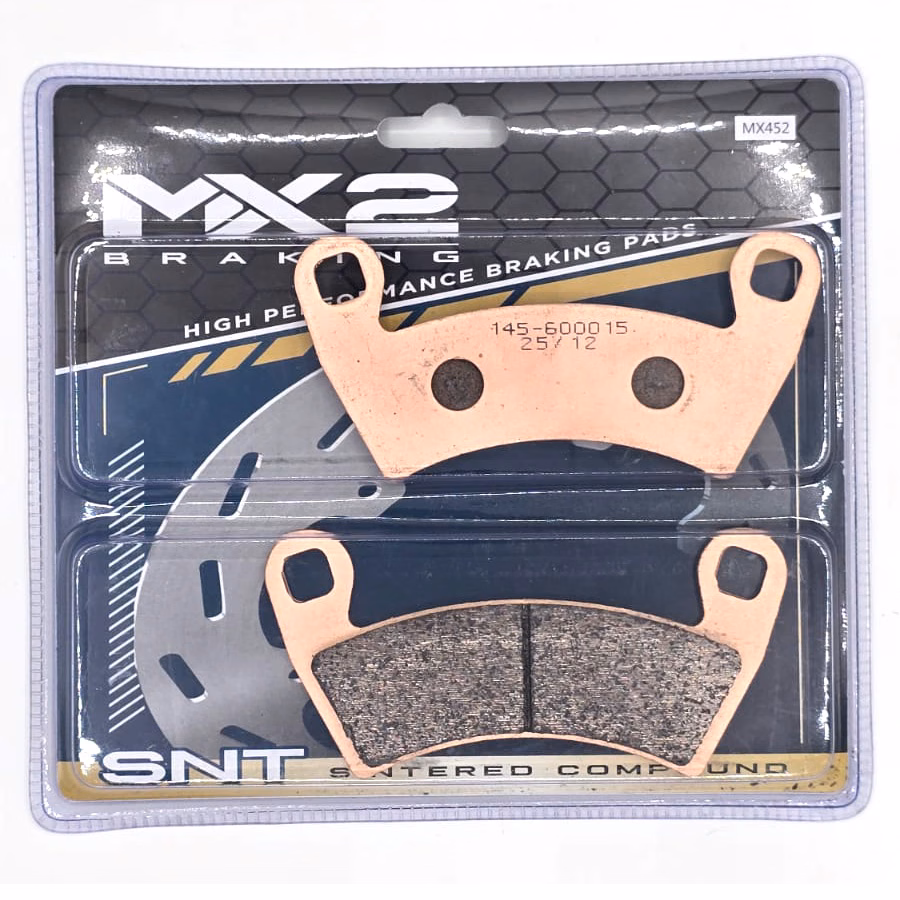 BALATAS DISCO MX2 MX-F159 SNT (452) P/ POLARIS RANGER 700/800 DEL.