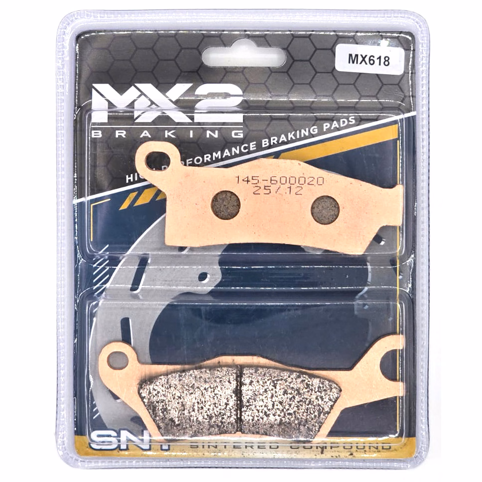 BALATAS DISCO MX2 MX-F179B SNT (618) P/ OUTLANDER 800 '12, P/ OUTLANDER 800 '12 DEL. DER.