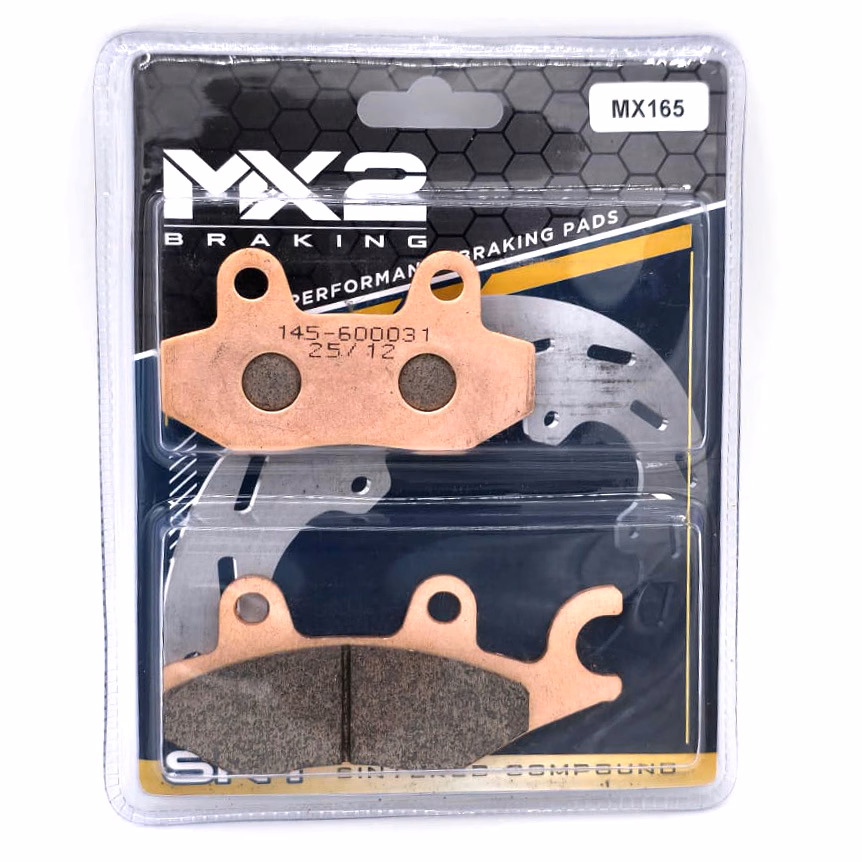 BALATAS DISCO MX2 MX-F009 SNT (165) P/ KLF-300 '89-'05, P/ KLF-400 '93-'99