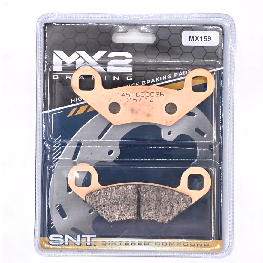 BALATAS DISCO MX2 MX-F065 SNT (159) P/ TODOS LOS POLARIS FRENO DISCO '96-'04 DEL.