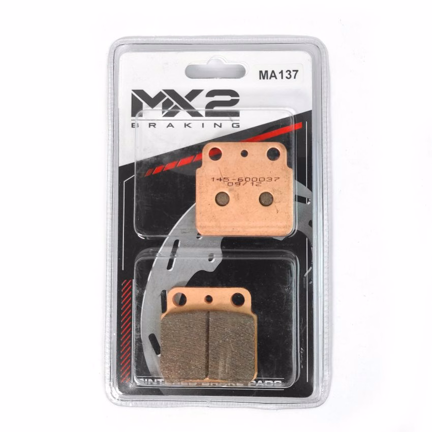 BALATAS DISCO MX2 MX-F143 SNT (137) P/ KSF-400 A1/A2/A3/A6F '03-'06, KFX-400 '03-'06 TRAS.
