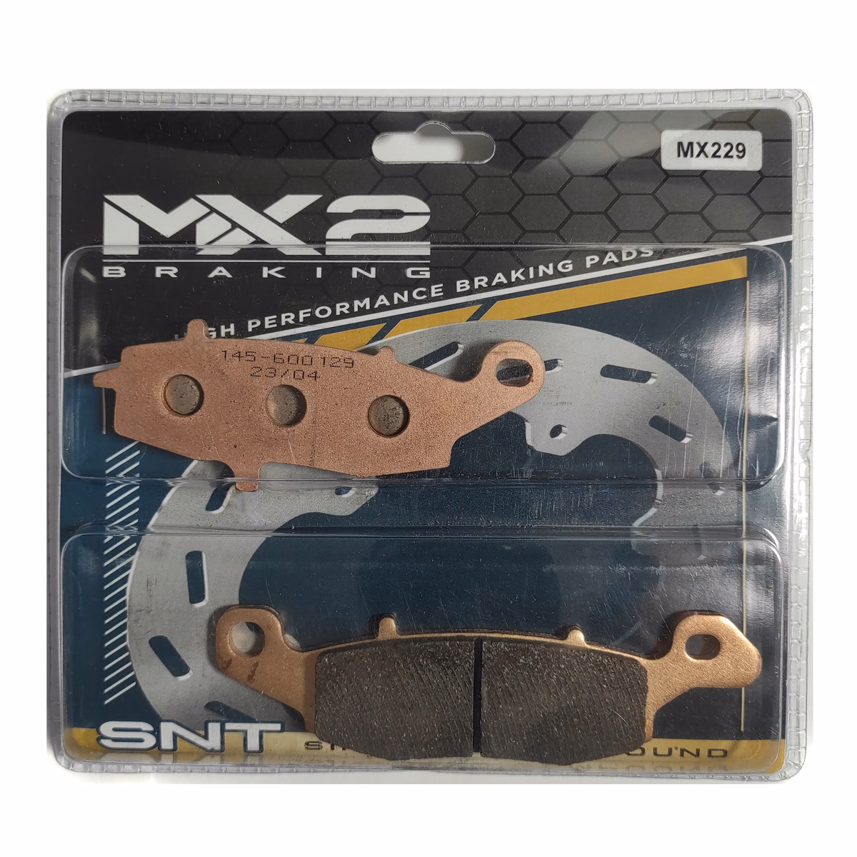 BALATAS DISCO MX2 MX-F048 SNT (229) P/ VULCAN CLASSIC '06-'09, P/ NINJA 650R '06-'08, P/ VULCAN CLASSIC LT '06-'09