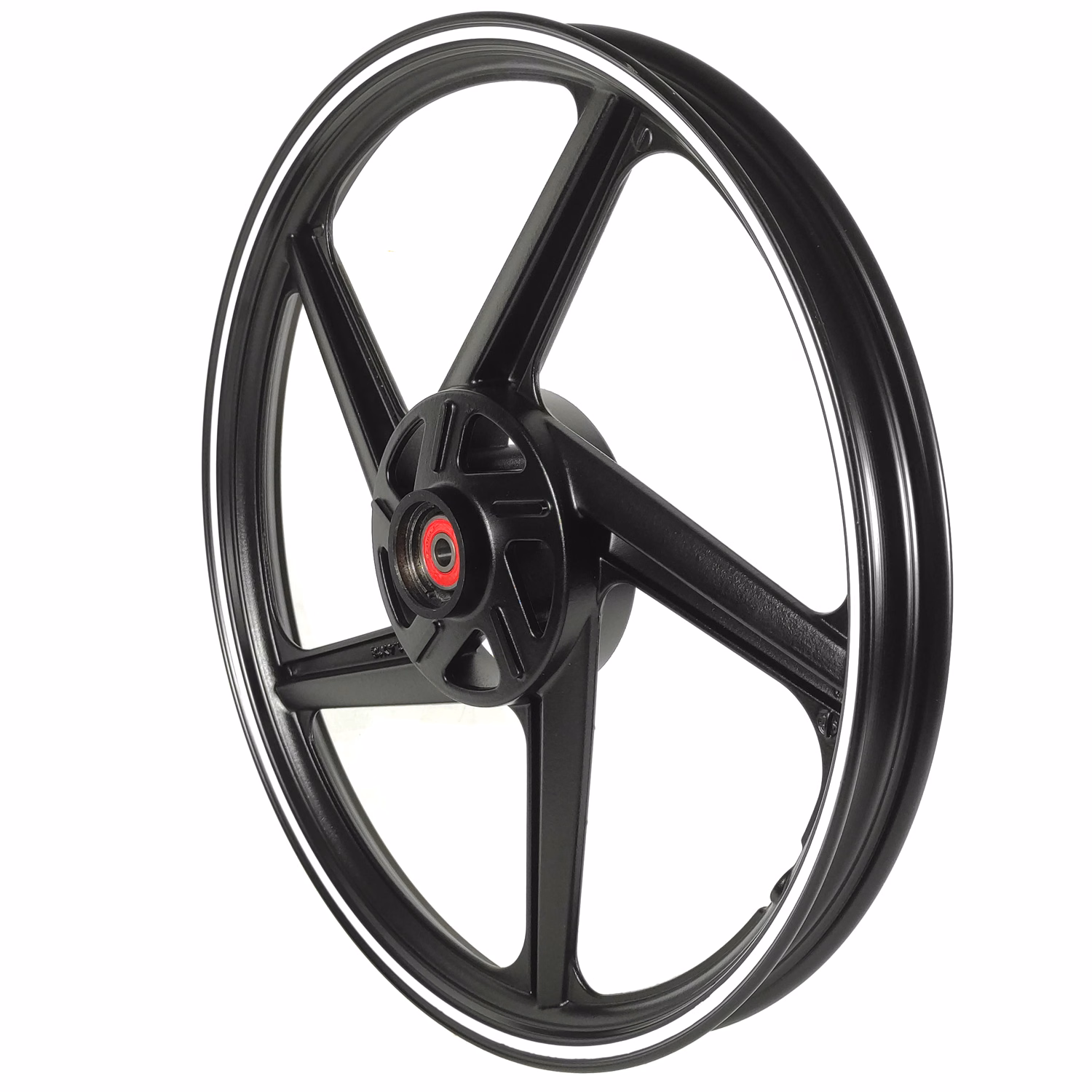 RIN DELANTERO ALUMINIO NEGRO P/ FT-150 GTS '18-'24 ASPAS
