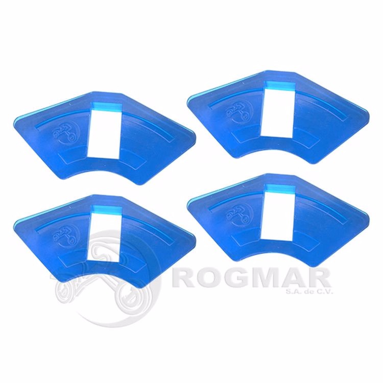 GOMA SPROCK TRASERO AZUL P/ AT-110 (JUEGO)