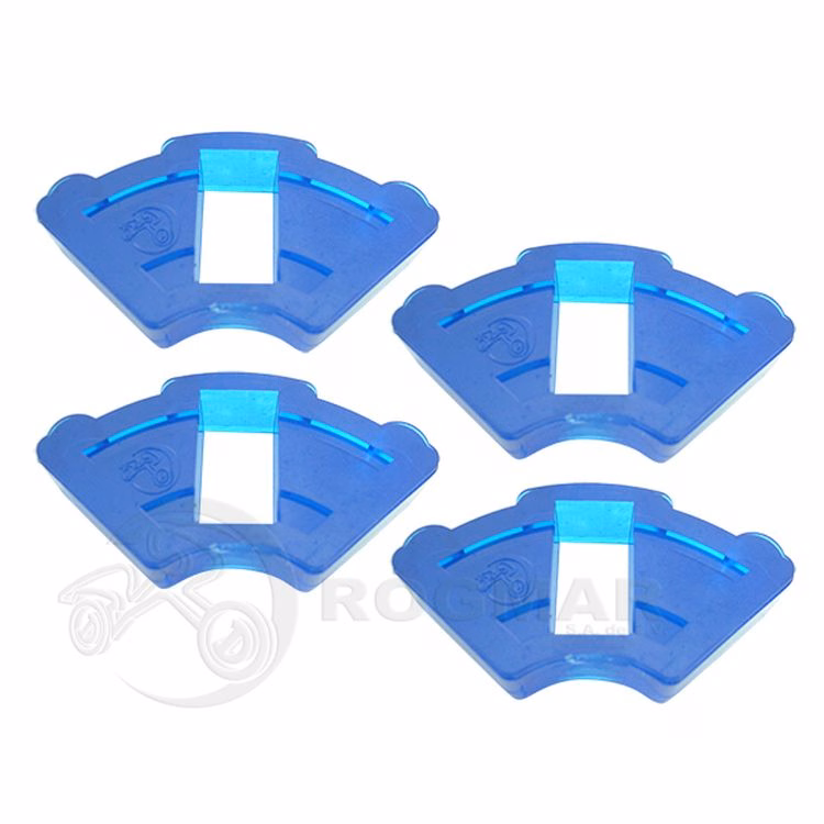 GOMA SPROCK TRASERO AZUL P/ FT-125 (JUEGO)