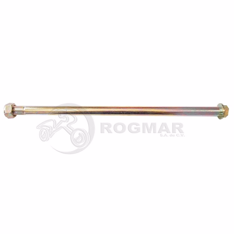 EJE RUEDA TRASERA C/ TUERCA P/ NS200 (PRECIO POR PIEZA) (VENTA MINIMA 5 PIEZAS)