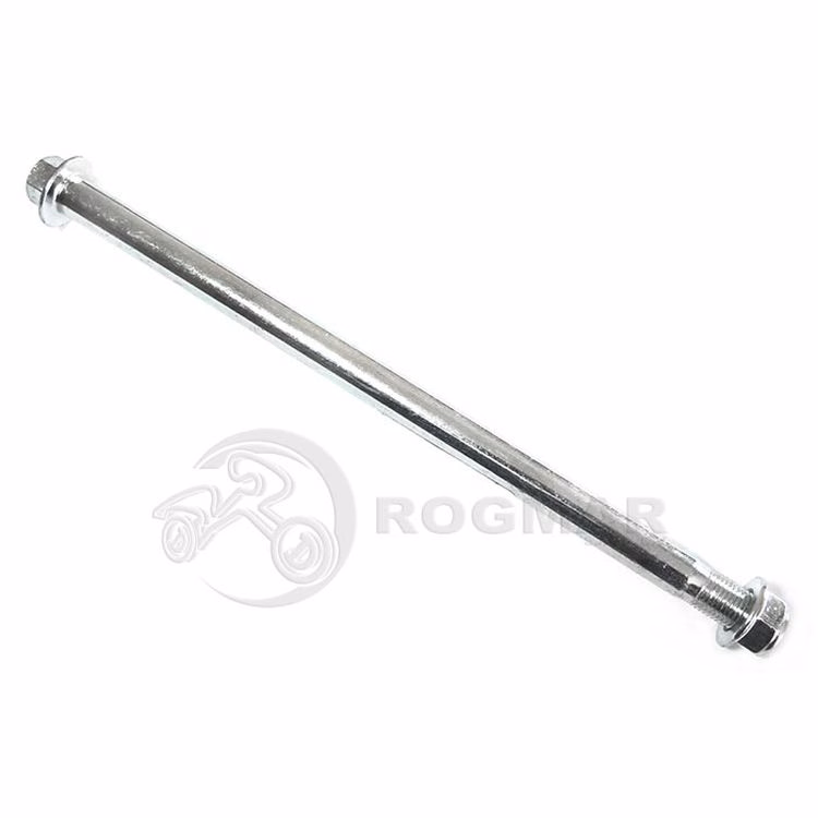 EJE RUEDA TRASERA C/ TUERCA P/ TOOL-125 (PRECIO POR PIEZA) (VENTA MINIMA 5 PIEZAS)