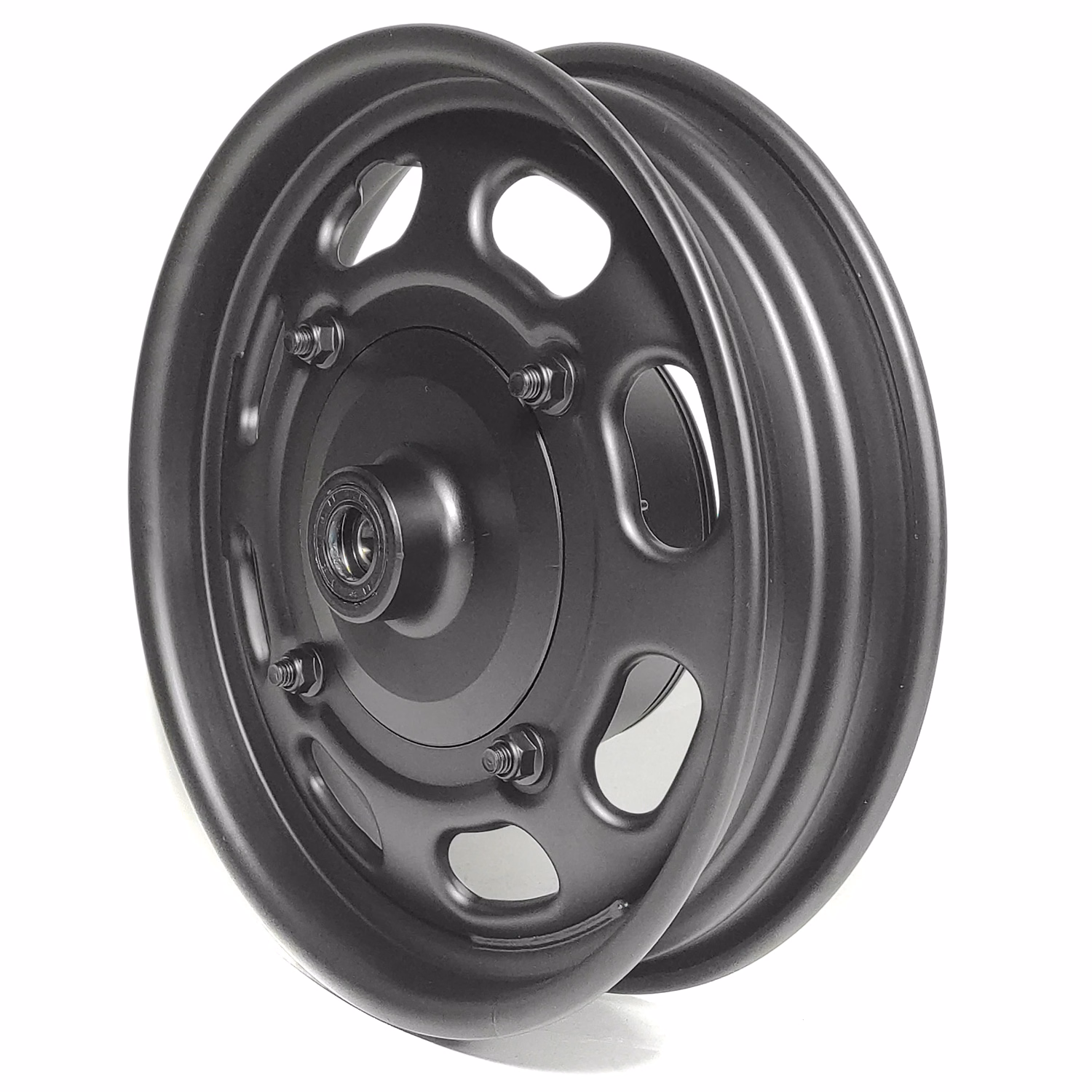 RIN DELANTERO NEGRO 10" P/ D125, P/ D125LT '21-'26, P/ D125 '19-'24, P/ D150 '19-'24, P/ X125 '22-'23, P/ CS-125 LED '14-'16, P/ D125 '17-'21, P/ DS-125 '17-'20, P/ XS-125 '12-'18