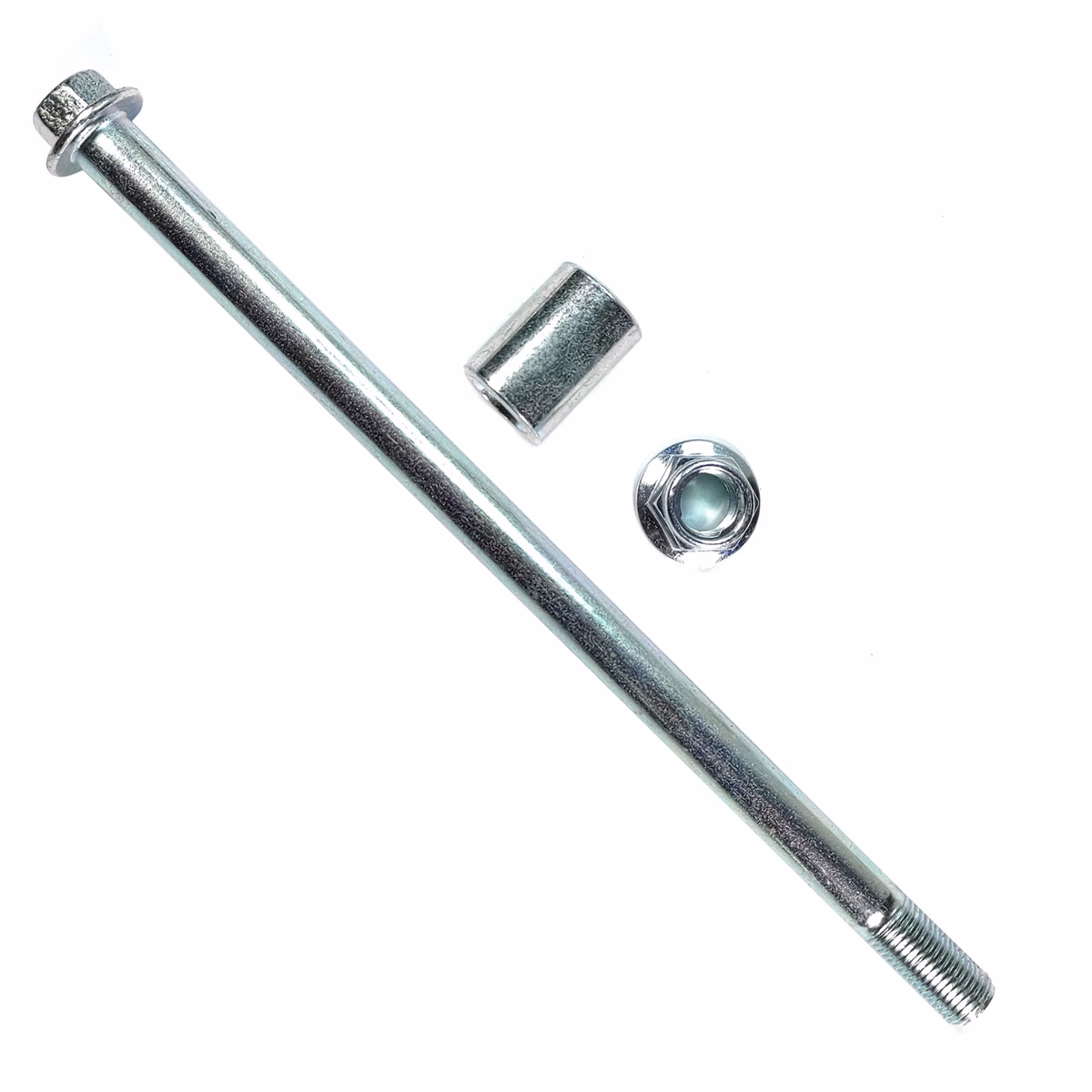 EJE RUEDA DELANTERA C/ TUERCA P/ BIT-150 (PRECIO POR PIEZA) (VENTA MINIMA 5 PIEZAS)