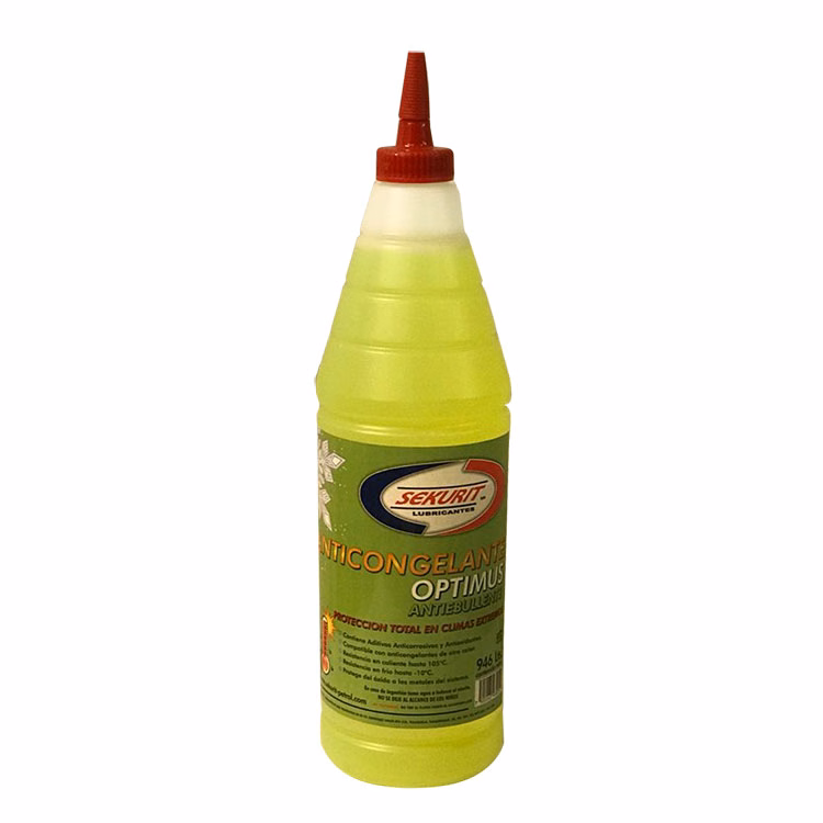 ANTICONGELANTE SEKURIT OPTIMUS VERDE 946ML (PRECIO POR PIEZA) (CAJA C/ 18 PIEZAS)