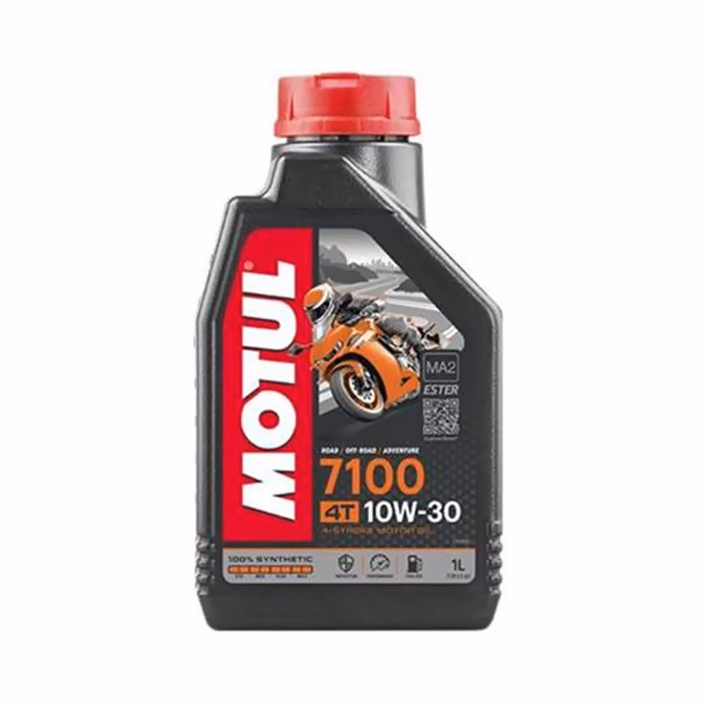 ACEITE PARA MOTOR A GASOLINA 4 TIEMPOS MOTUL 7100 10W30 1L 100% SINTETICO (PRECIO POR PIEZA) ( CAJA C/ 12 PIEZAS )