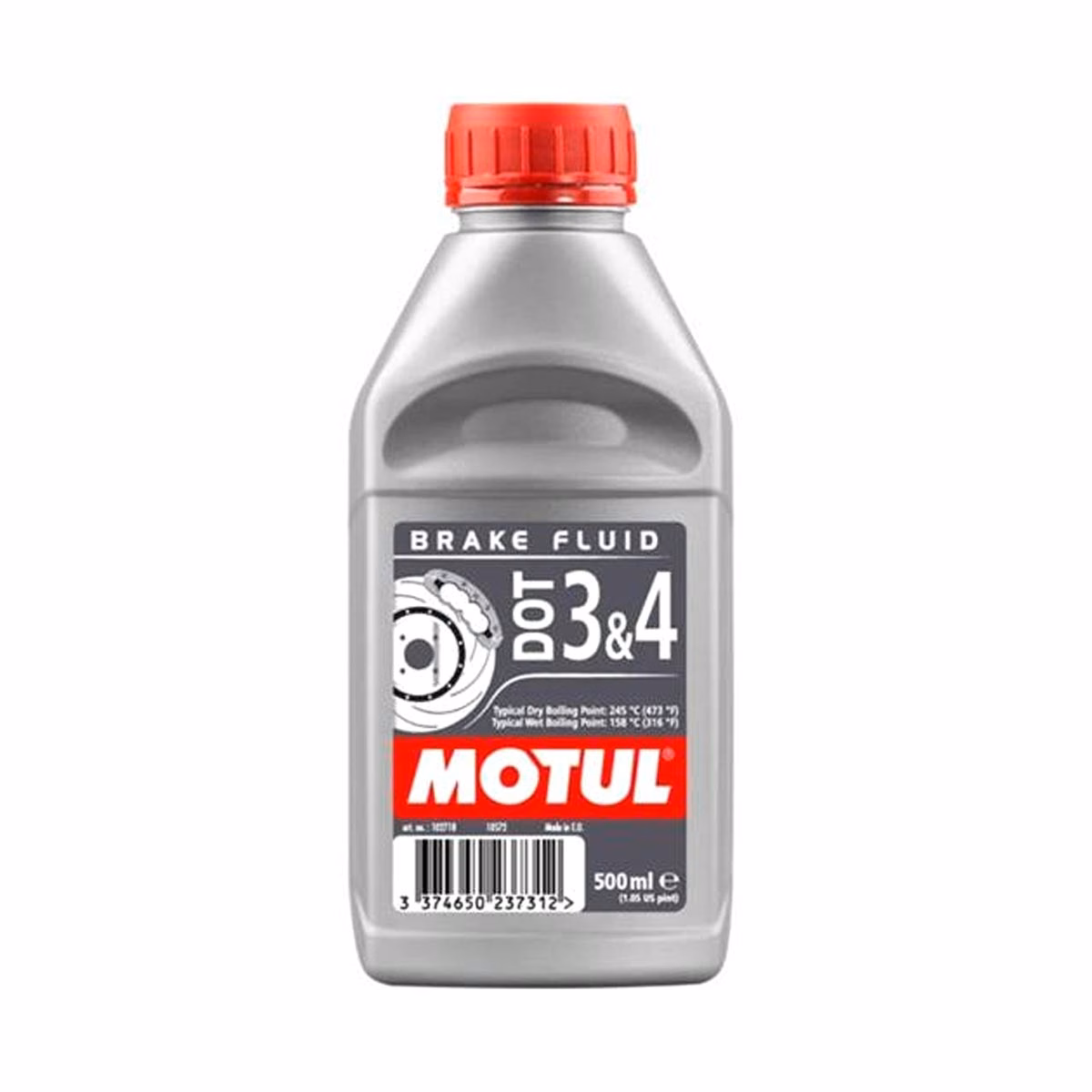 LIQUIDO FRENO MOTUL DOT 3&4 500ML