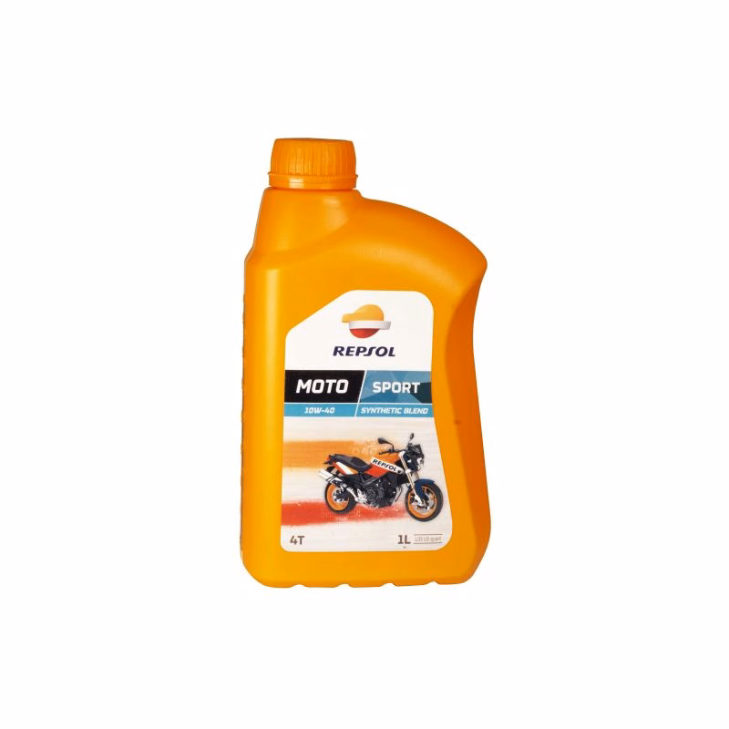 ACEITE REPSOL MOTO SPORT 4T 10W40 1L SEMI-SINTÉTICO SL (PRECIO POR PIEZA) (EN LA COMPRA DE 1 A 2 CAJAS) (CAJA CON 12 PIEZAS )